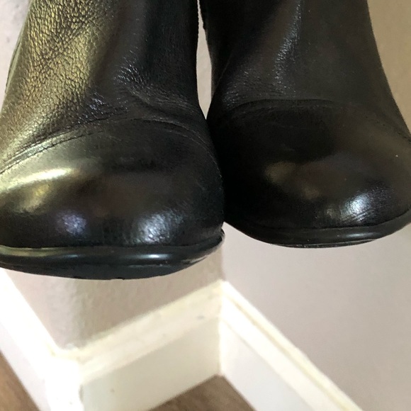 Born Crown Pratt Black Leather Boot Black (7.5) - Picture 3 of 7